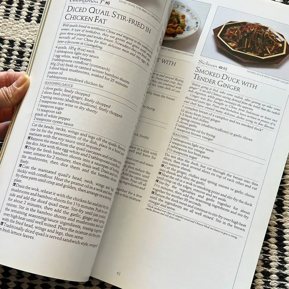 China the beautiful cookbook large cook book